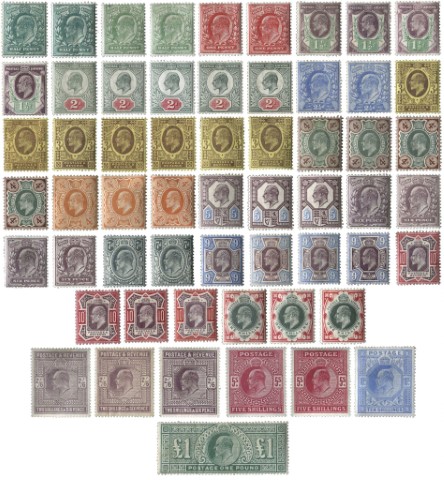 1902 De La Rue Printing