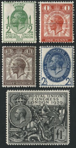 1929 Commemoratives