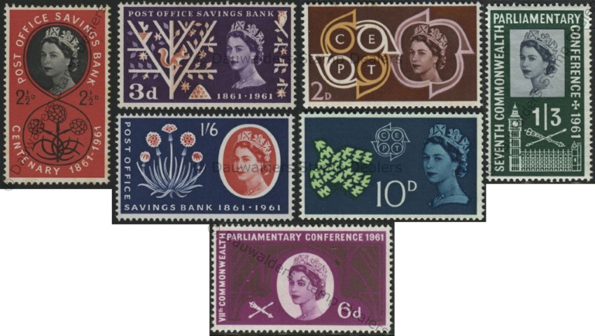 1961 Commemoratives