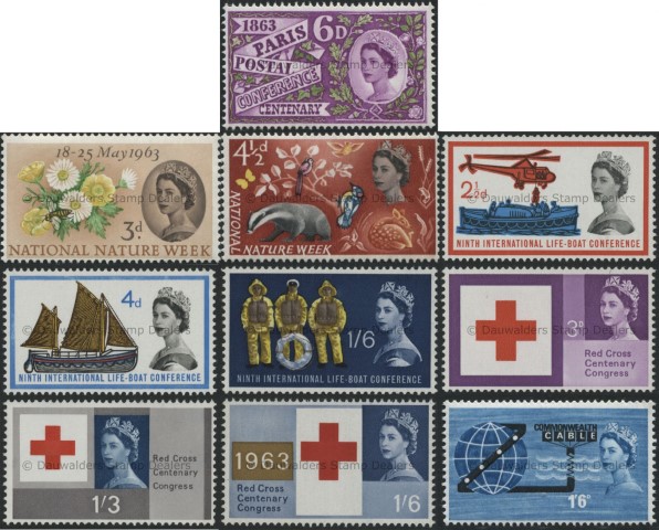 1963 Commemoratives