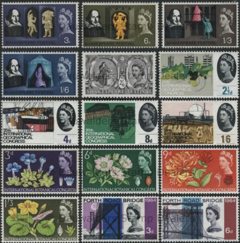 1964 Commemoratives