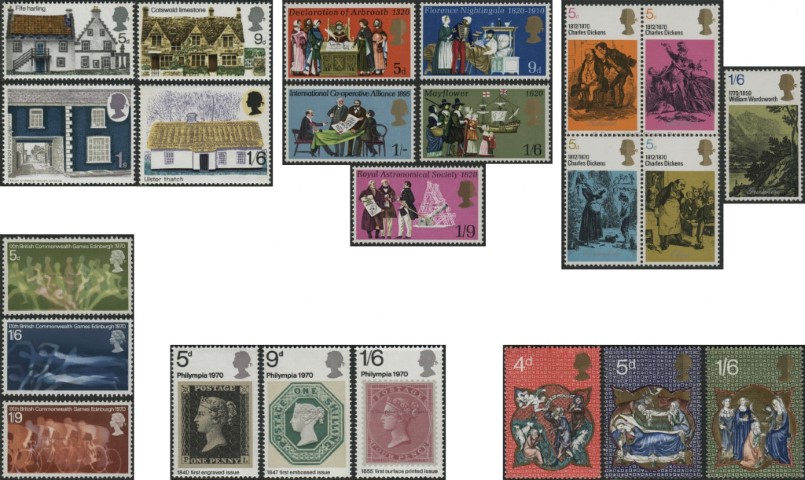 1970 Commemoratives