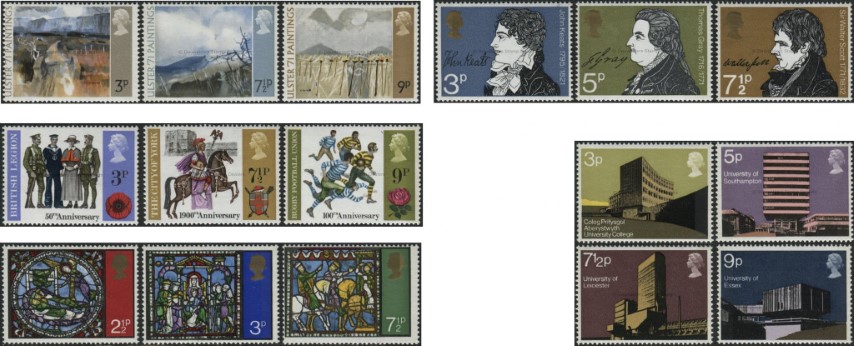 1971 Commemoratives