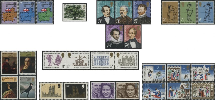 1973 Commemoratives