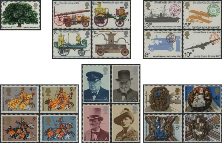 1974 Commemoratives