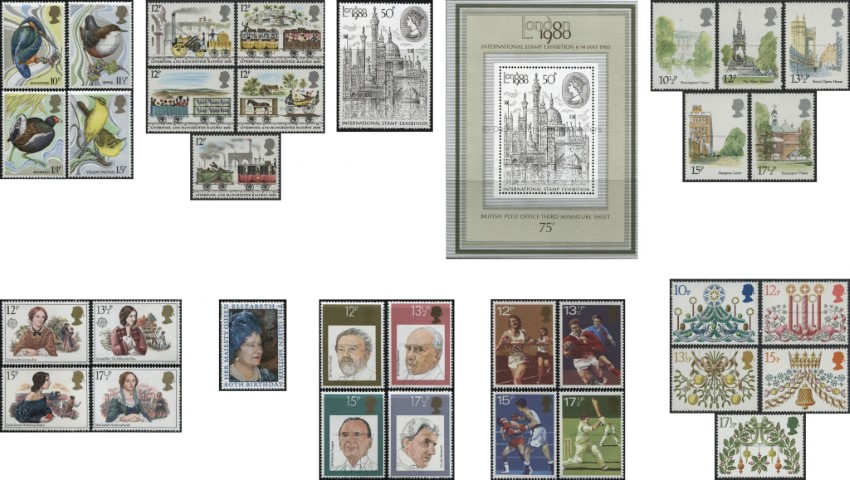 1980 Commemoratives