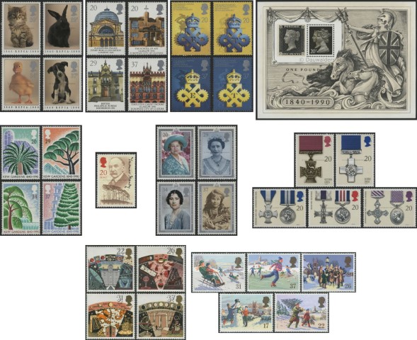 1990 Commemoratives