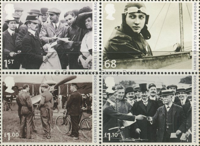 2011 Centenary First UK Aerial Post (1st issue)