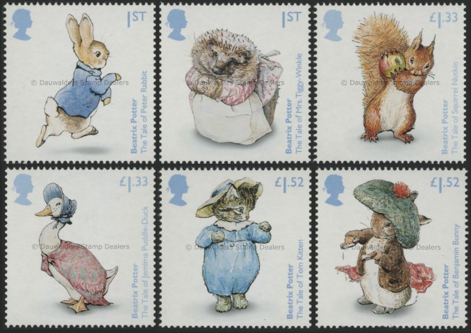 2016 Beatrix Potter 1st Issue