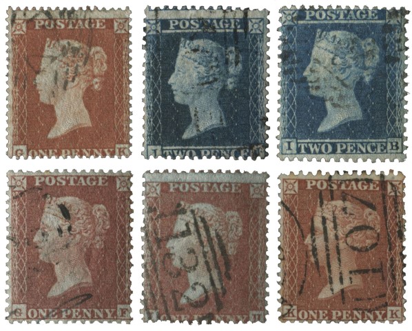 1841-1847 WMK Small Crown Perf.14