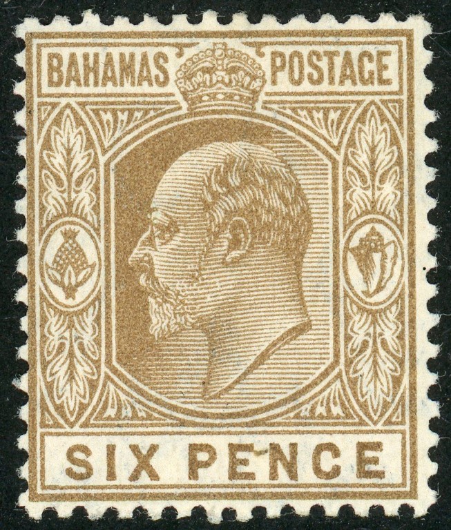 Bahamas 1911 SG.74 U/M variety ''EN join''