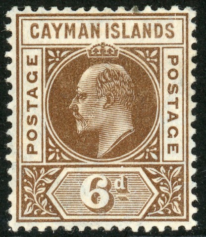 Cayman islands 1902-03 SG.6 M/M