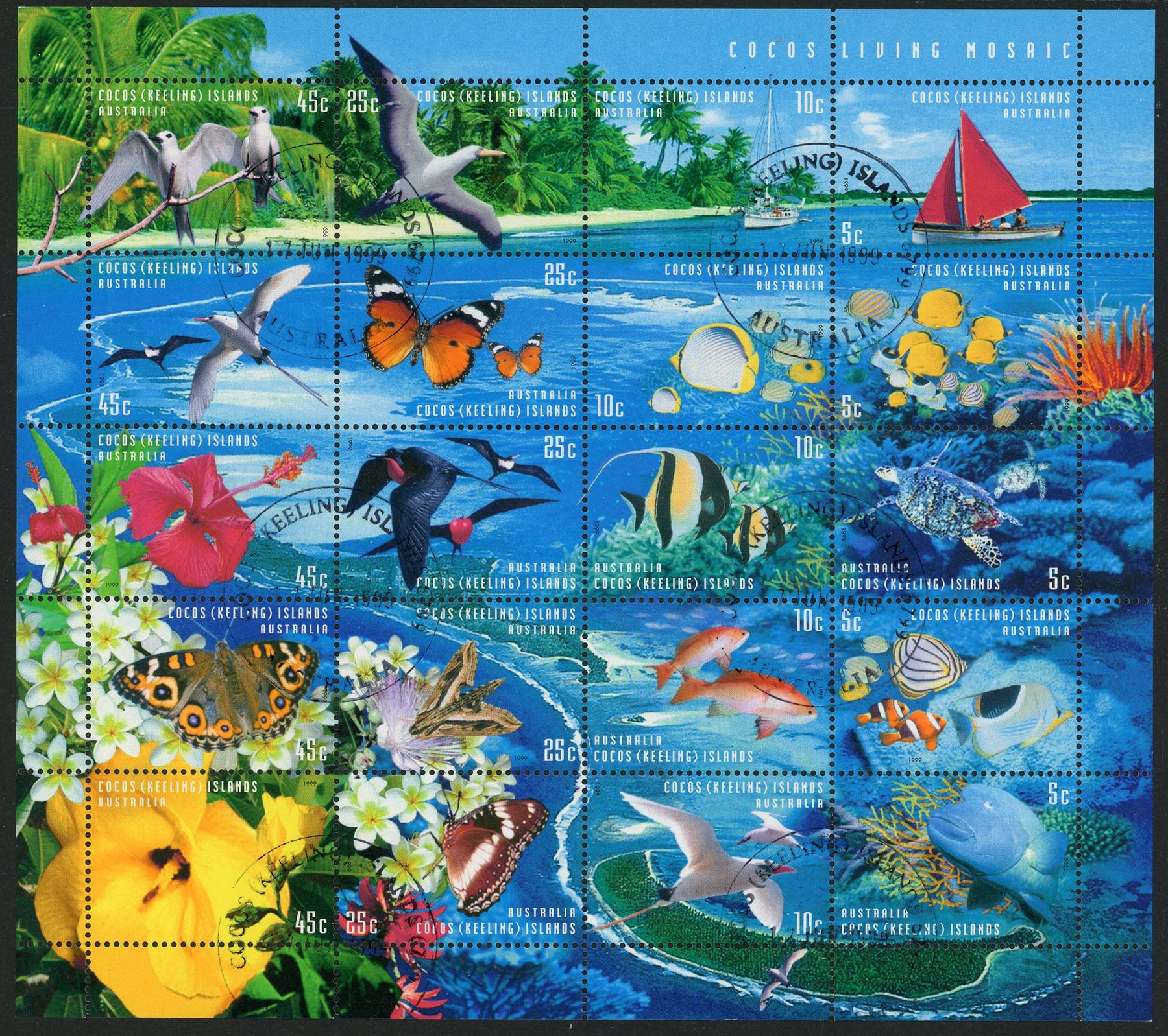 Cocos (Keeling) Islands 1999 SG.364a F/U