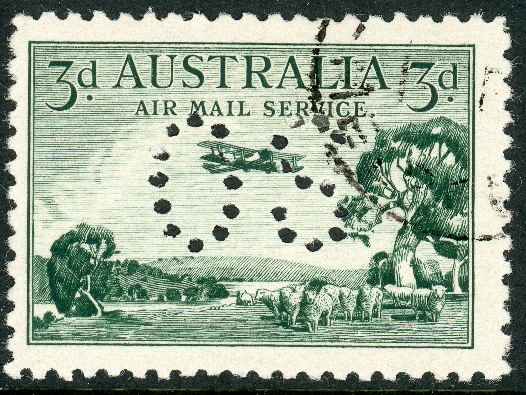 Australia / Official 1929 SG.O119 F/U