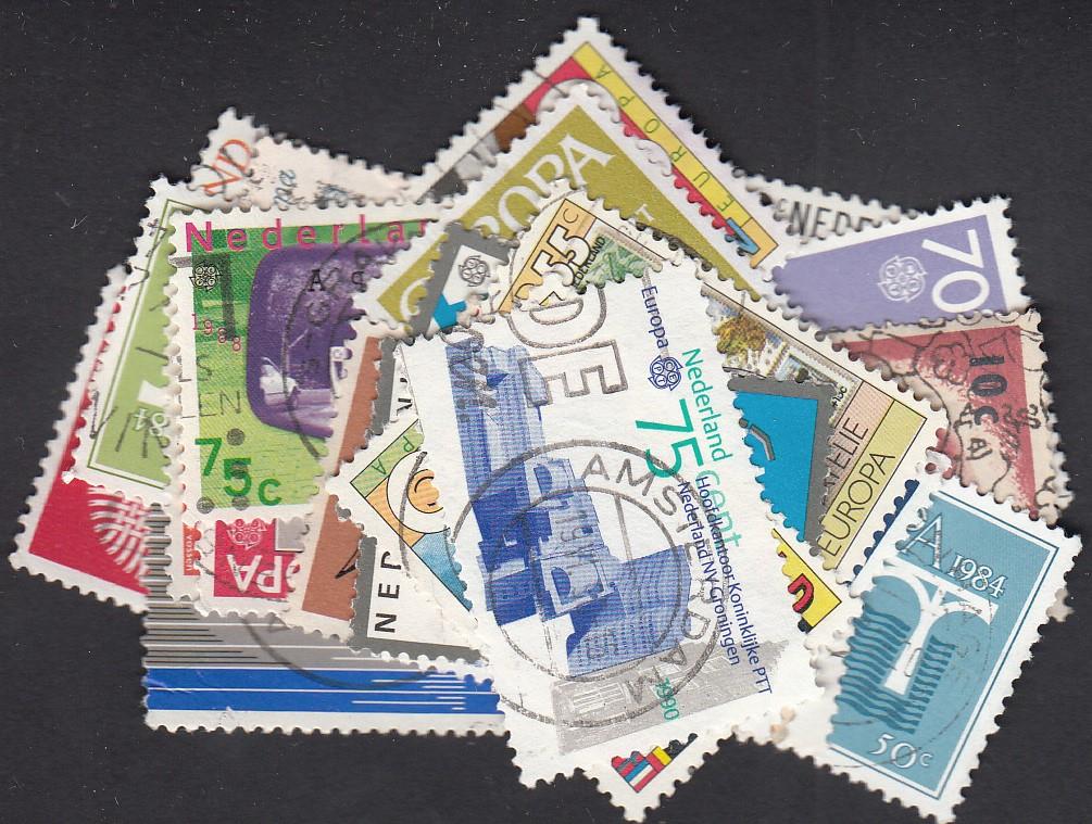 Dutch stamps, United Europe - Large format - 25 Stamps