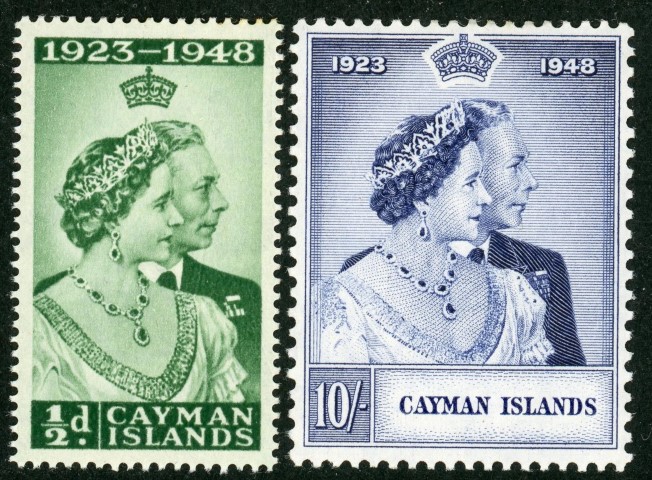 Cayman islands 1948 SG.129-130 M/M