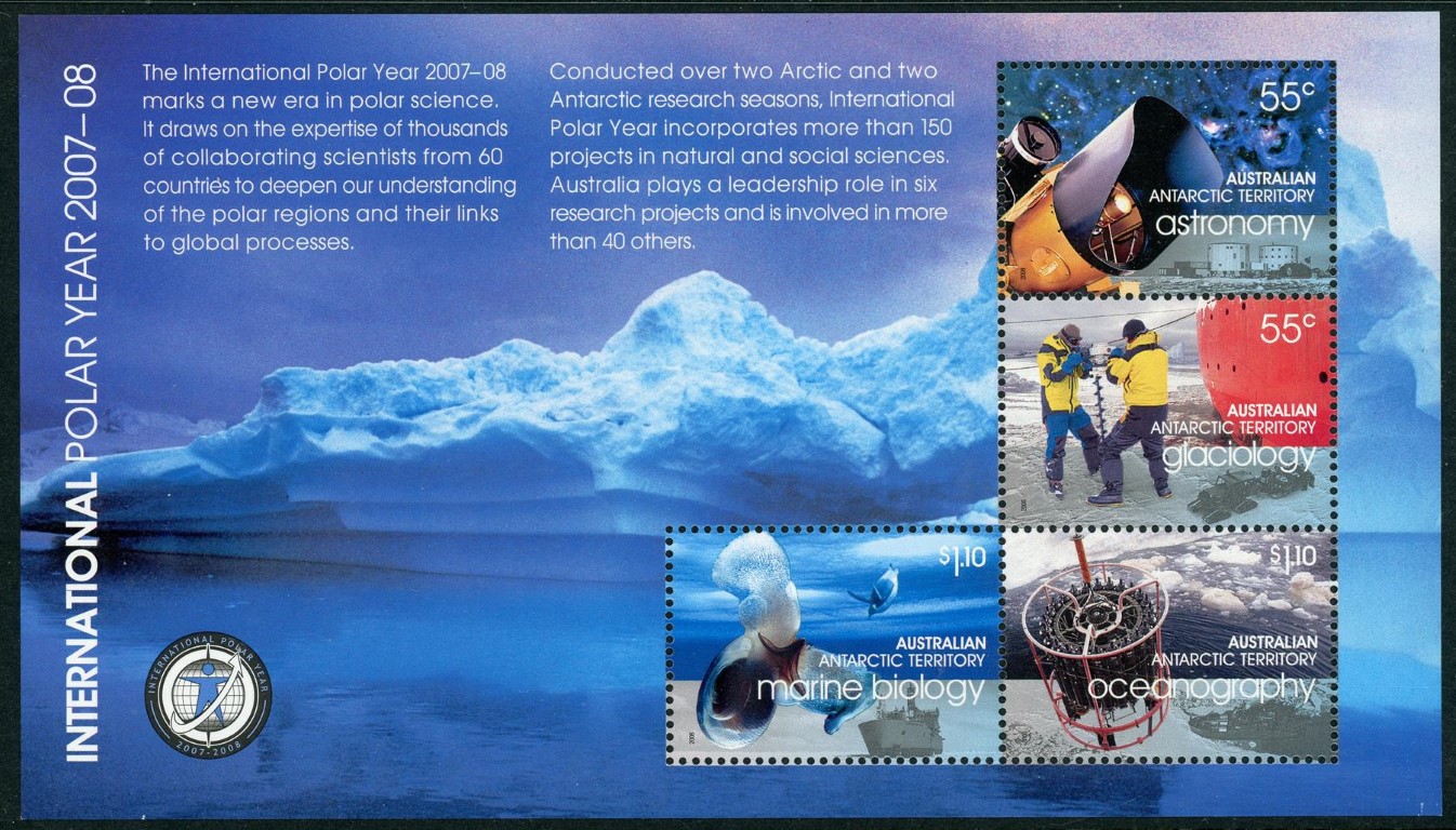 Australian Antarctic Territory 2008 SG.MS184 U/M