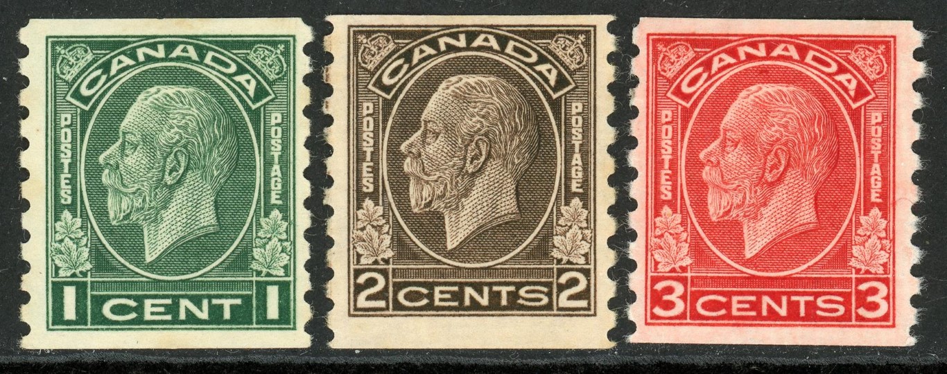 Canada 1935 SG.352-354 M/M