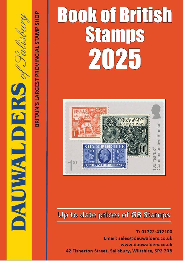 Dauwalders Book of British Stamps 2025 (FREE)