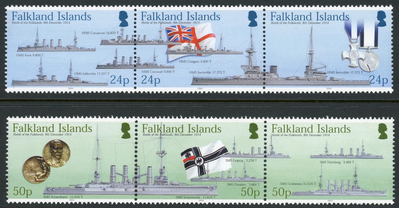 Falkland Islands 2004 SG.1002-1007 U/M