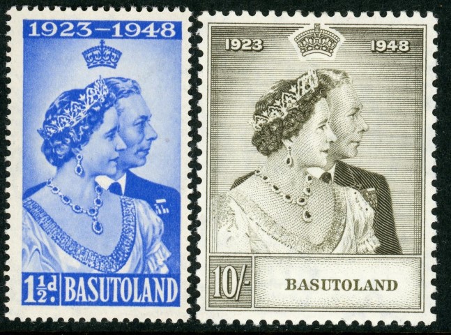 Basutoland 1948 SG.36-37 M/M