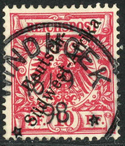 German South-West Africa 1897-1900 SG.3 F/U