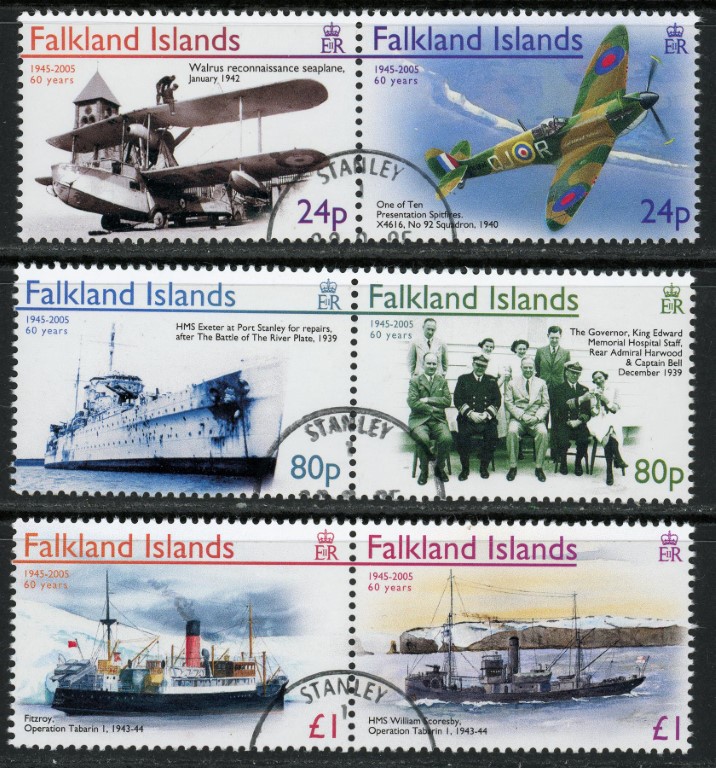 Falkland Islands 2005 SG.1015-1020 F/U