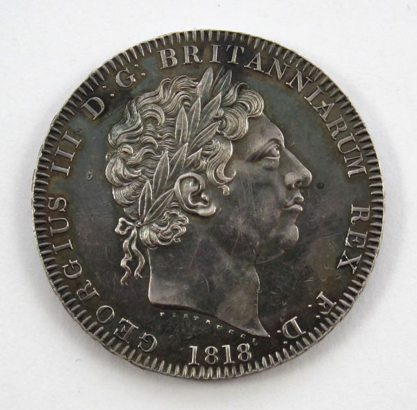 1818 George III Crown LIX