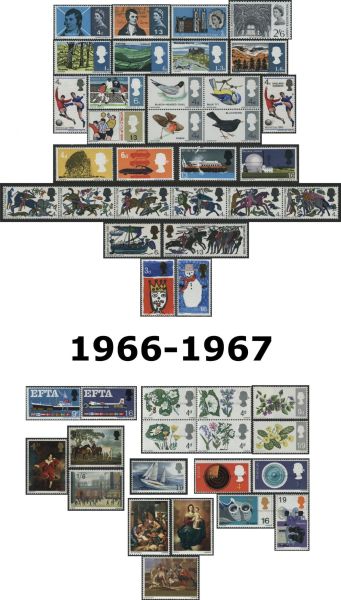 1966-67 Commemorative Year Set