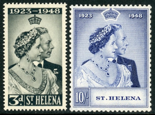 St. Helena 1948 SG.143-144 M/M