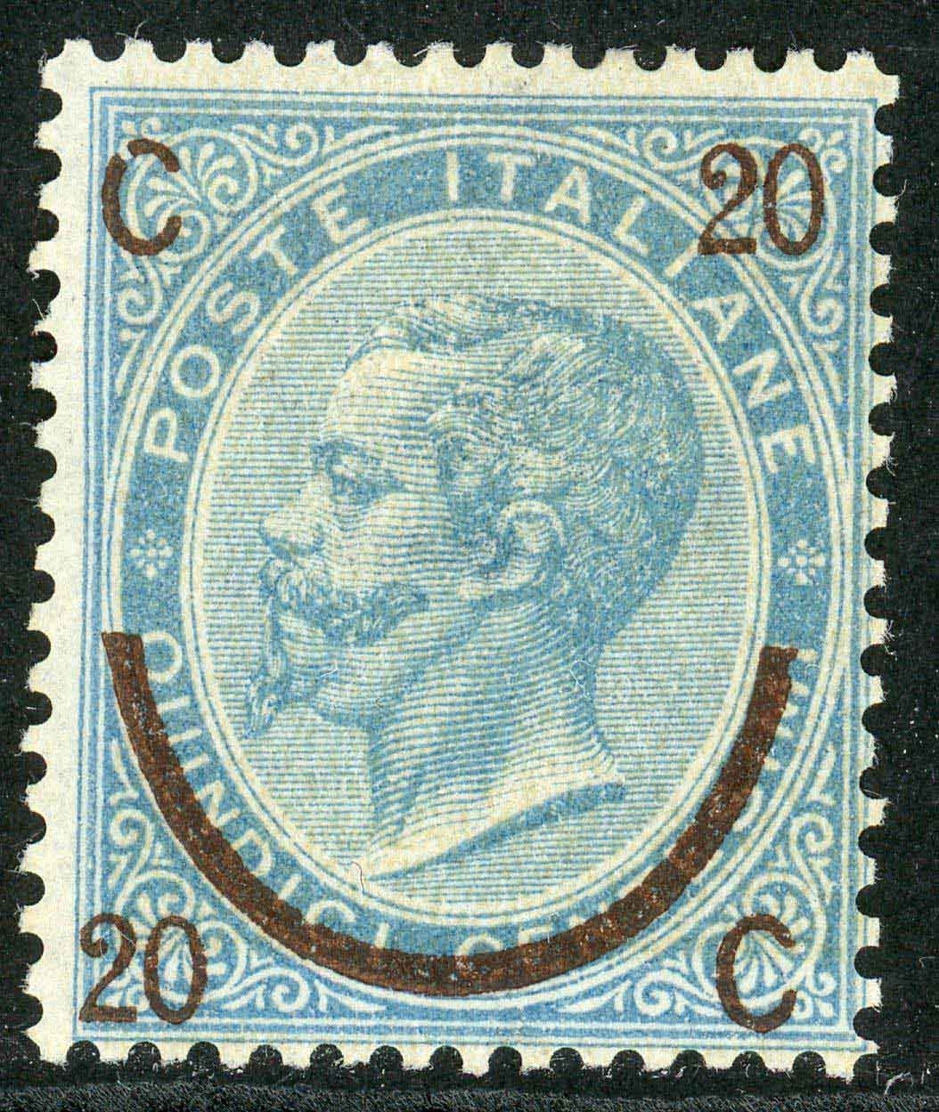 Italy 1865 SG.17 M/M with certificate