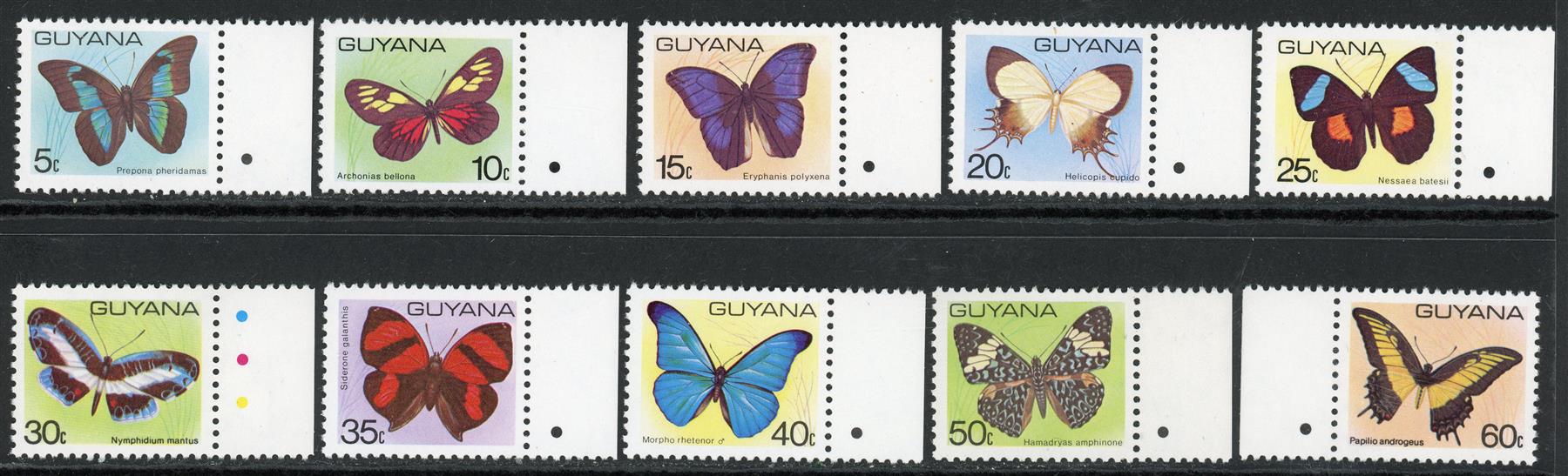 Guyana 1978-80 SG.698-708a U/M