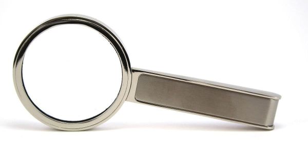 2.5x Chrome Magnifier 45mm Lens