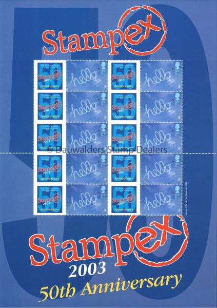 2003 Spring Stampex Smiler Sheet