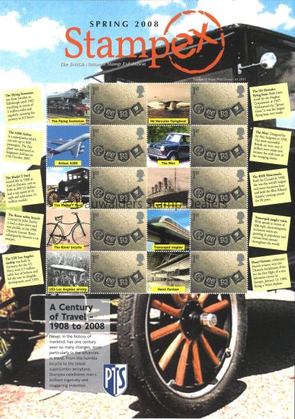 2008 Spring Stampex Smiler Sheet