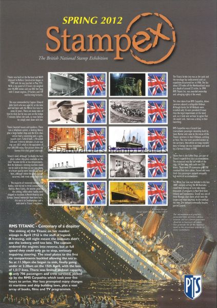 2012 Spring Stampex Smiler Sheet