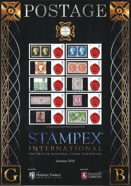 2018 Autumn Stampex Smiler Sheet