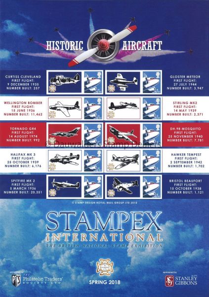 2018 Spring Stampex Smiler Sheet