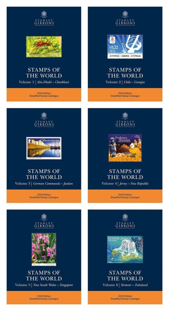 2024 Stamps Of The World - Set of 6 Catalogues