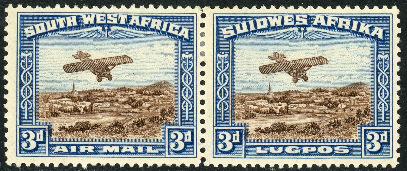 South West Africa 1931 SG.86 M/M pair