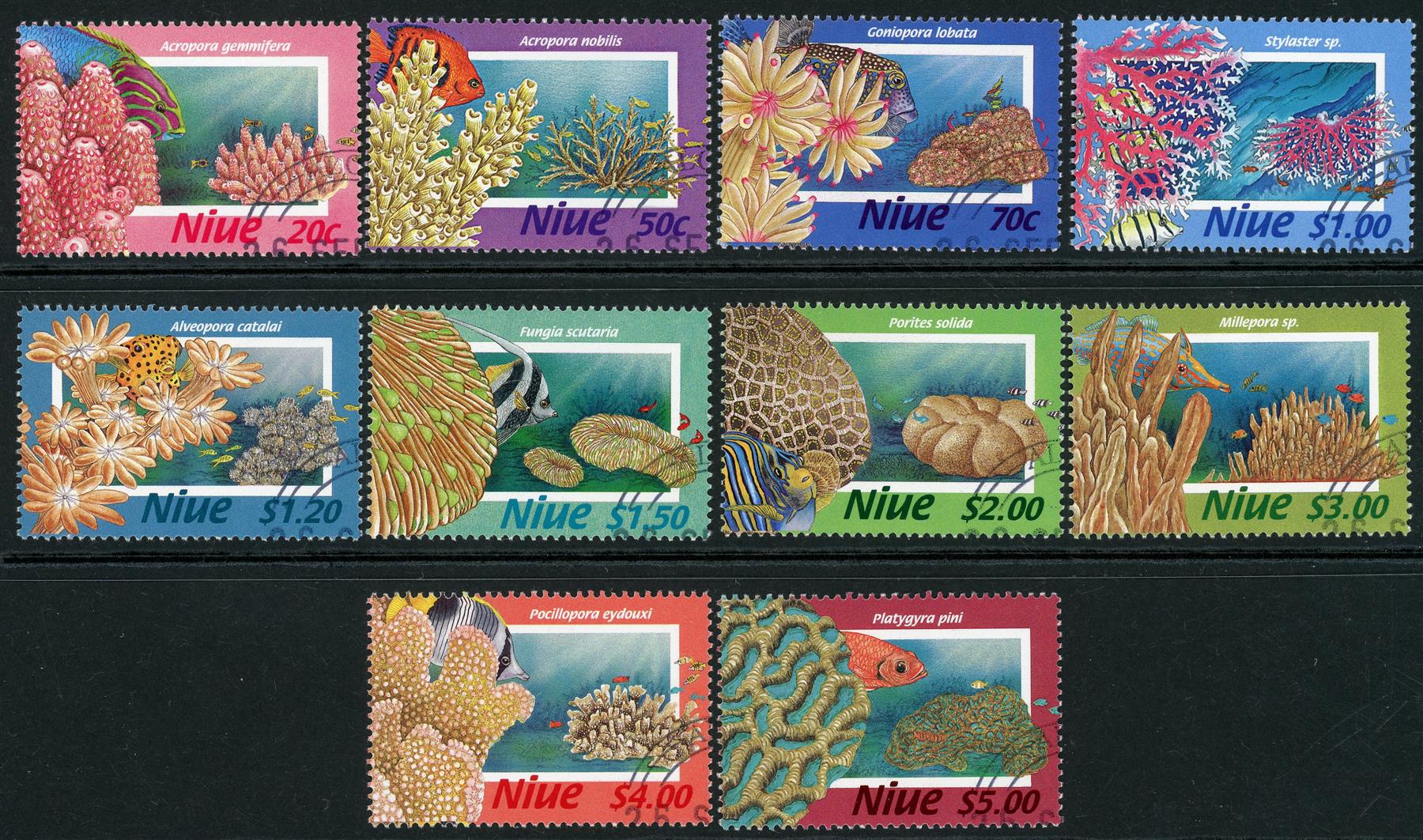 Niue 1996 SG.807-816 F/U