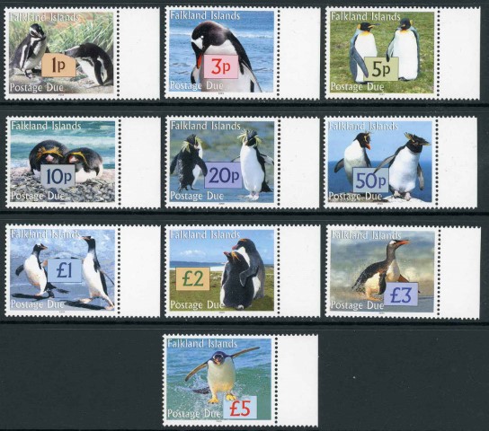 Falkland Islands 2005 SG.D9-D18 U/M