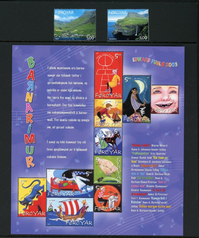 Faroe Islands 2003 Collectors Pack