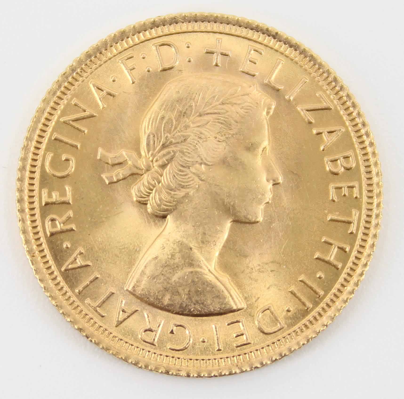 1965 Queen Elizabeth II Sovereign