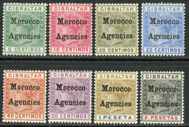 Morocco Agencies 1899 SG.9-16 M/M