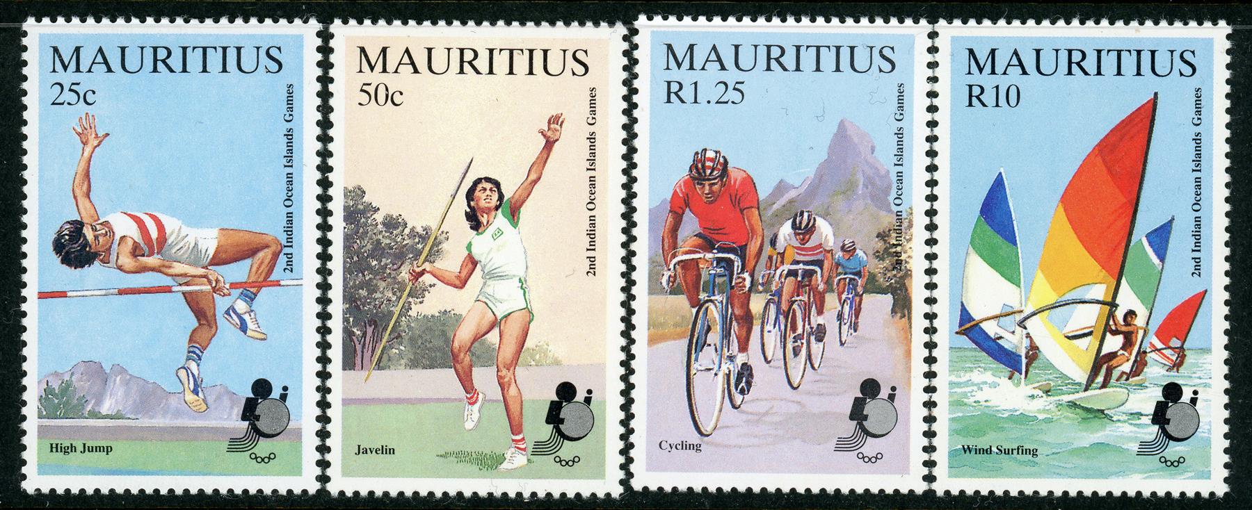 Mauritius 1985 SG.704-707 U/M