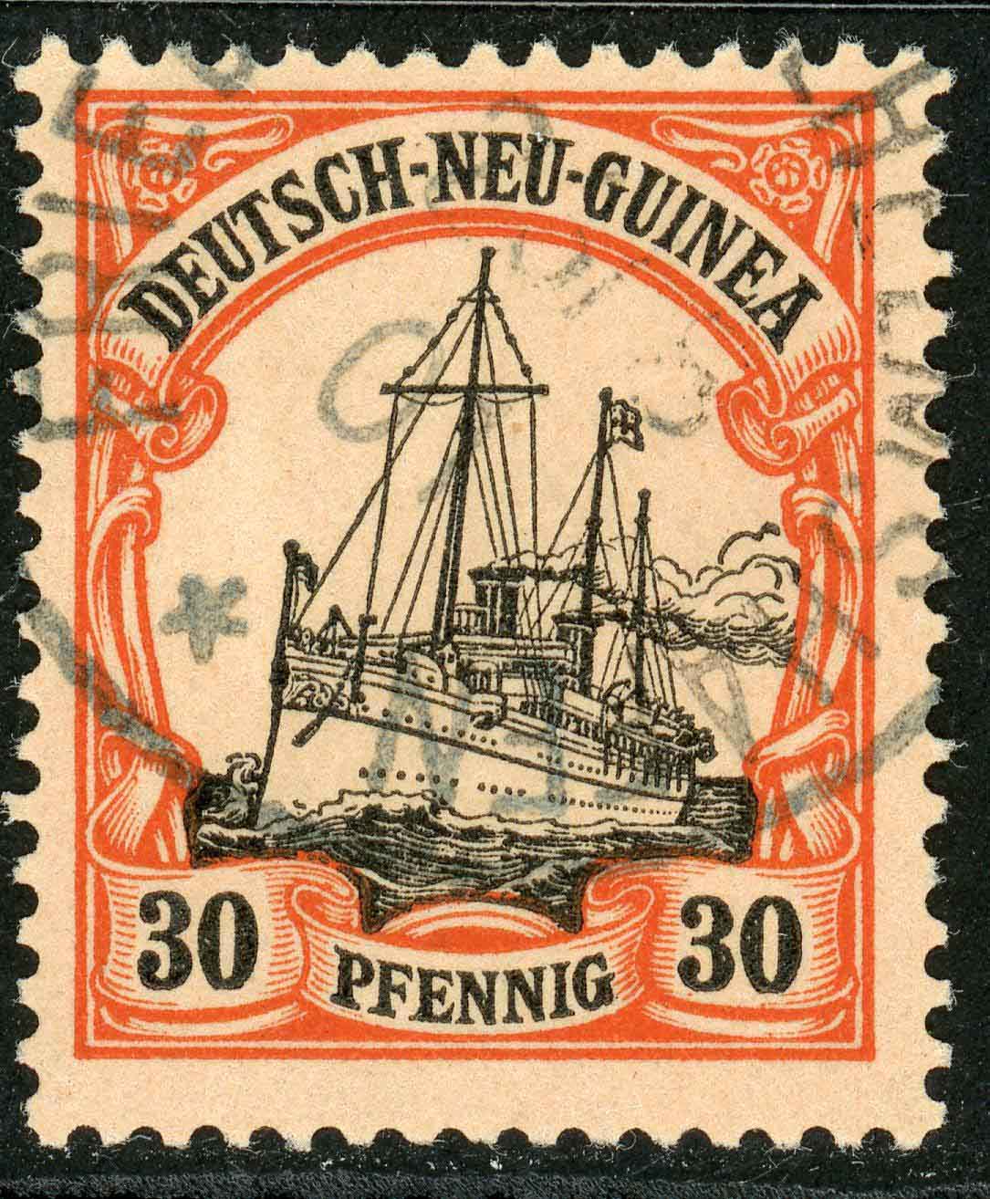 German New Guinea 1901 SG.12 F/U