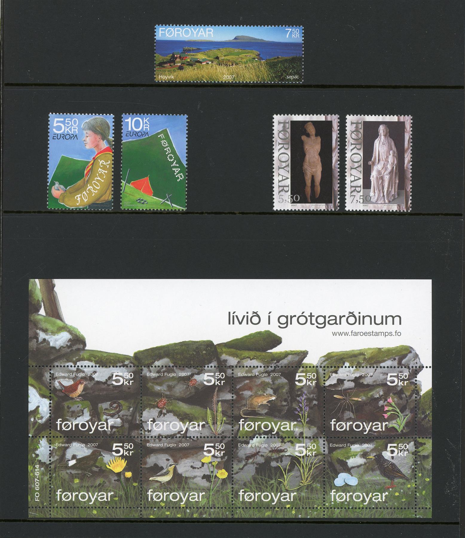 Faroe Islands 2007 Collectors Pack