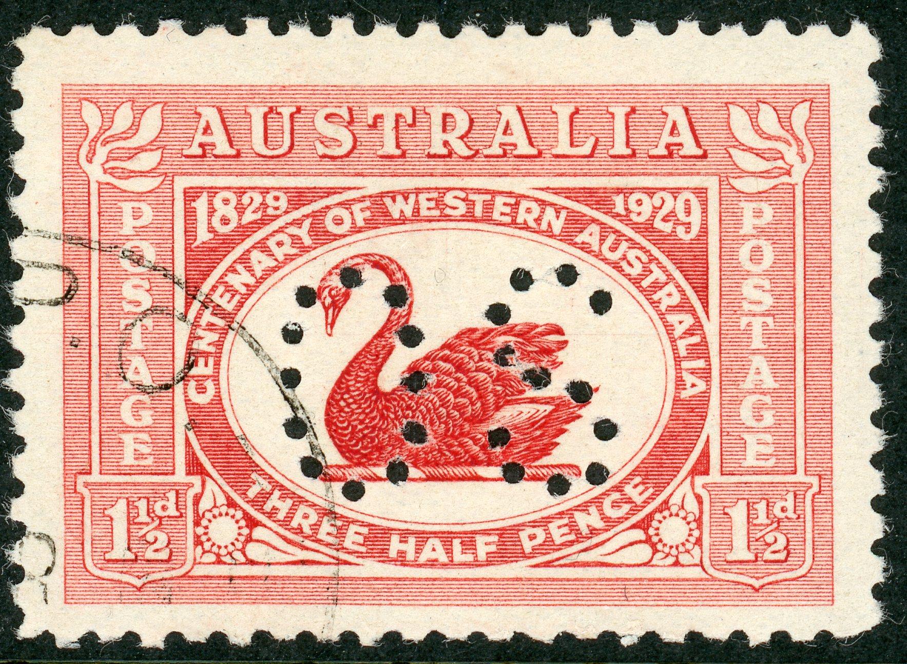 Australia / Official 1929 SG.O120 F/U