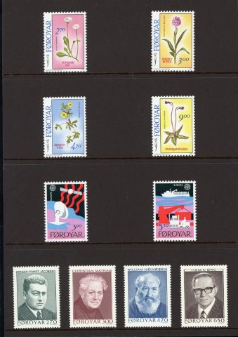 Faroe Islands 1988 Collectors Pack